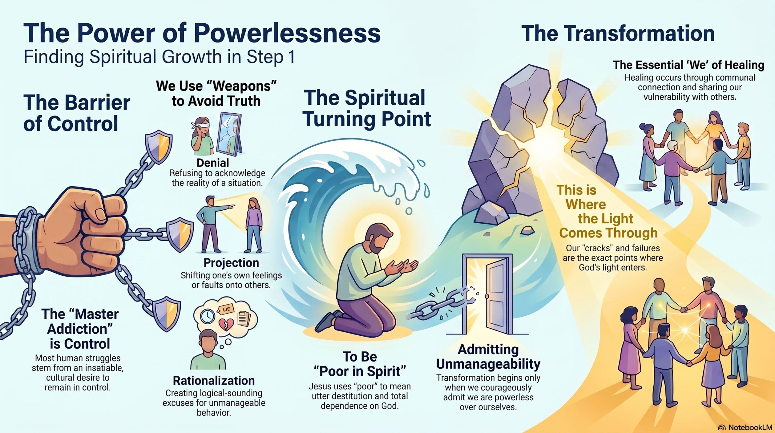 Pastor Paul: Step 1 – The Power Of Powerlessness
